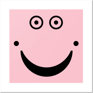 SMILLING FACE Posters and Art